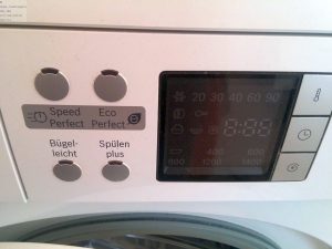 Bosch Waschmaschine Display